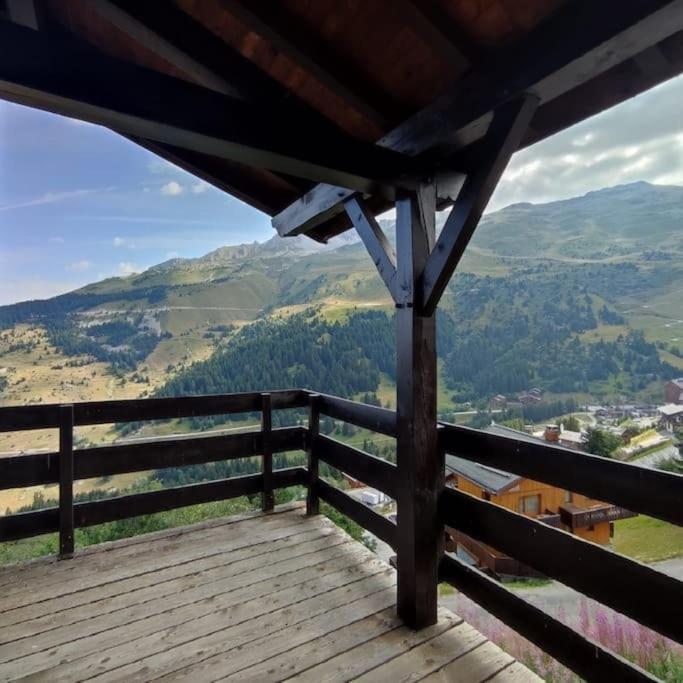 L'Arc-En-Ciel - Appartement Sur Les Hauteurs Du Mottaret Avec Acces Aux Pistes Les Allues Exterior photo