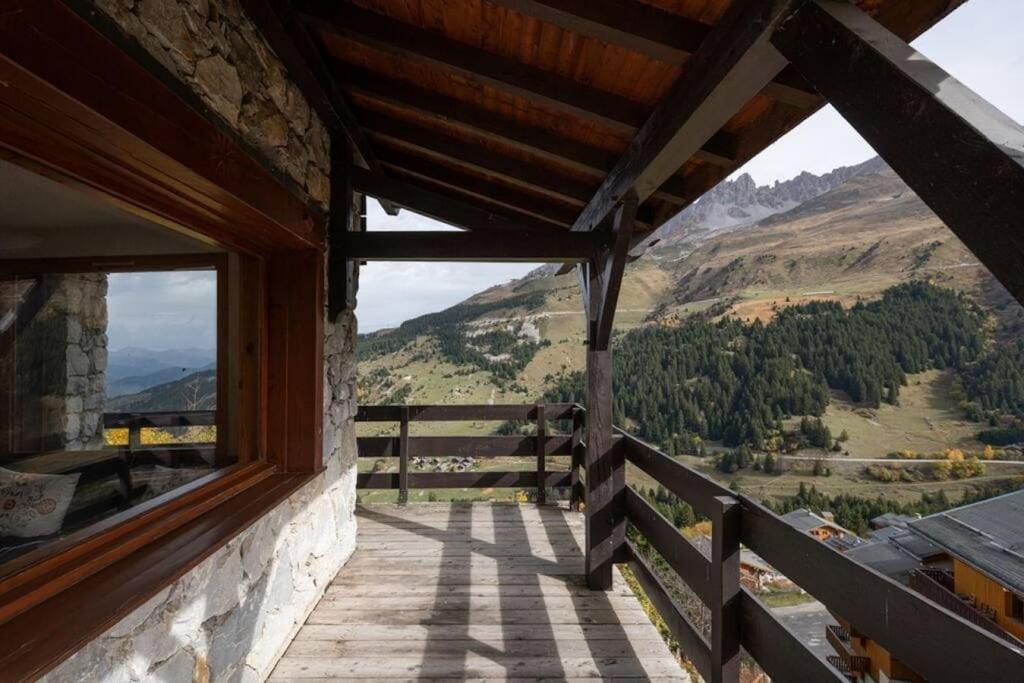 L'Arc-En-Ciel - Appartement Sur Les Hauteurs Du Mottaret Avec Acces Aux Pistes Les Allues Exterior photo