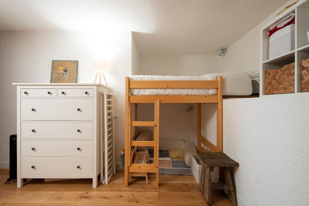 L'Arc-En-Ciel - Appartement Sur Les Hauteurs Du Mottaret Avec Acces Aux Pistes Les Allues Exterior photo