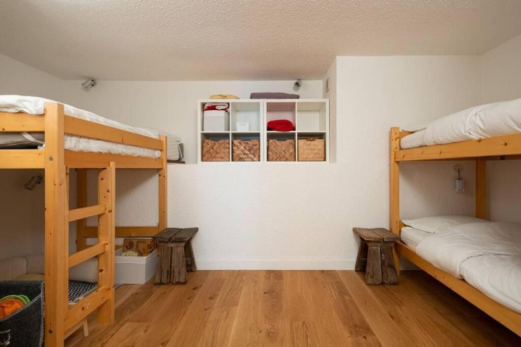 L'Arc-En-Ciel - Appartement Sur Les Hauteurs Du Mottaret Avec Acces Aux Pistes Les Allues Exterior photo