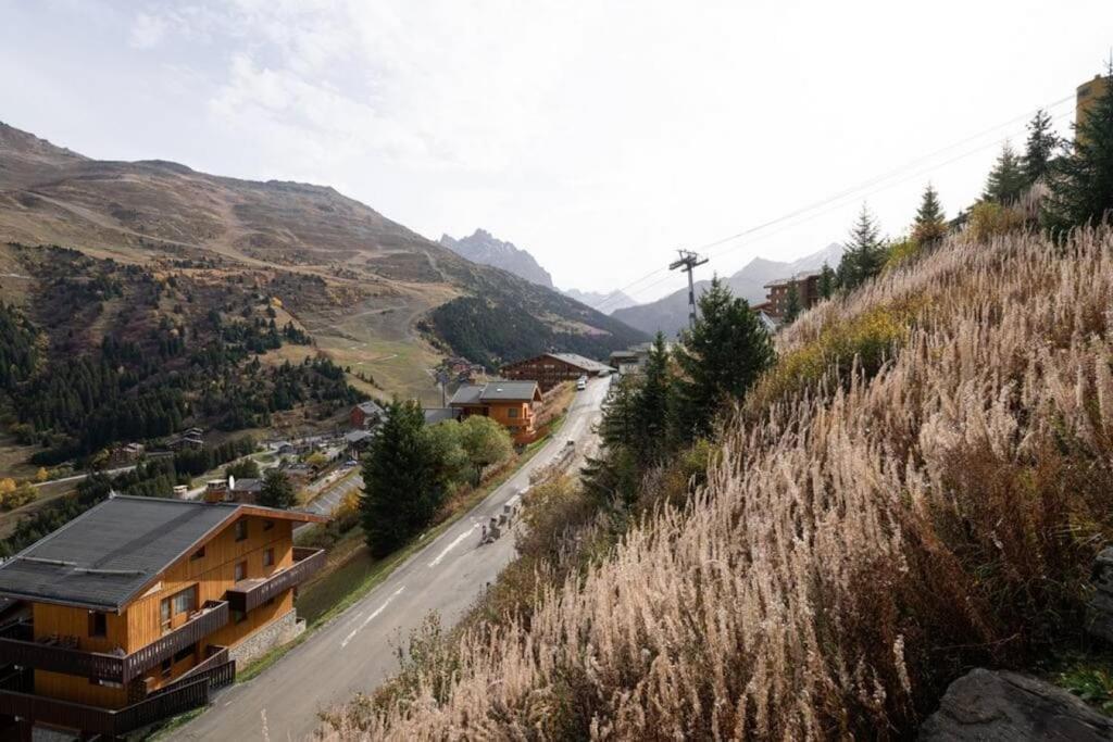 L'Arc-En-Ciel - Appartement Sur Les Hauteurs Du Mottaret Avec Acces Aux Pistes Les Allues Exterior photo