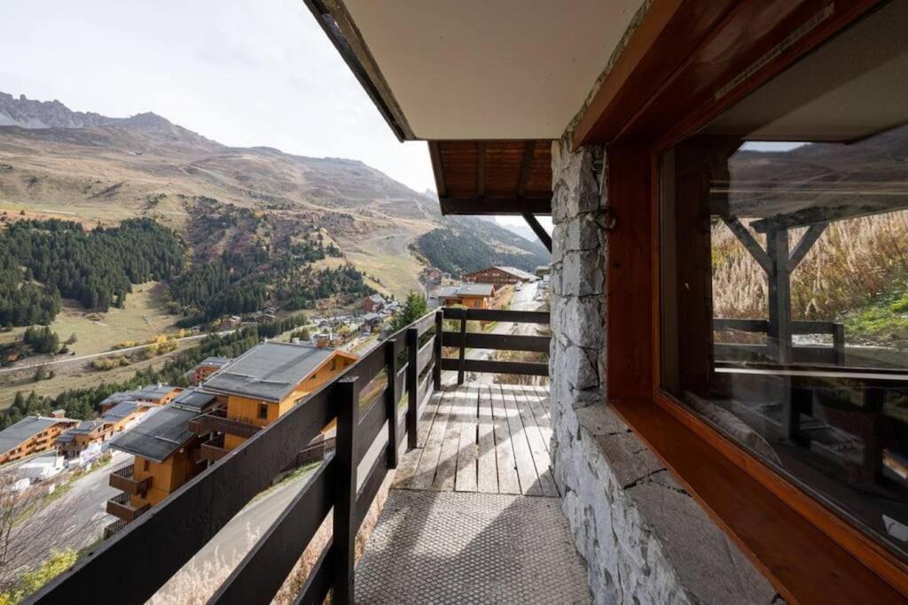 L'Arc-En-Ciel - Appartement Sur Les Hauteurs Du Mottaret Avec Acces Aux Pistes Les Allues Exterior photo