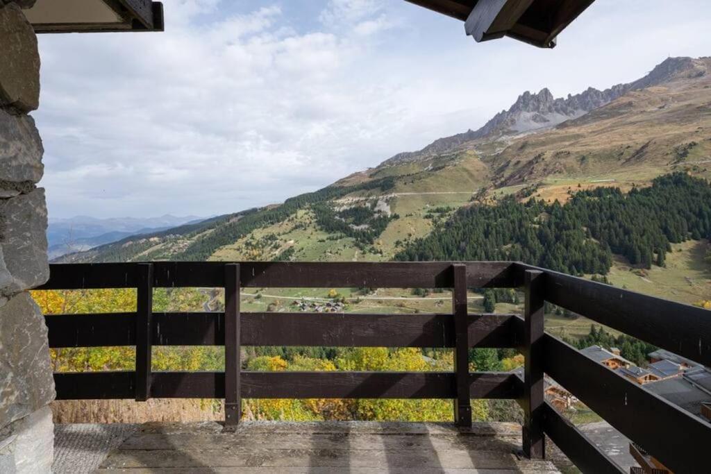 L'Arc-En-Ciel - Appartement Sur Les Hauteurs Du Mottaret Avec Acces Aux Pistes Les Allues Exterior photo
