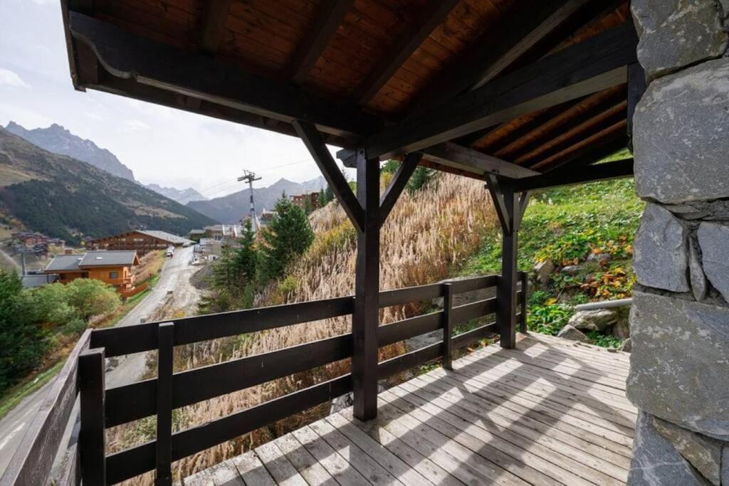 L'Arc-En-Ciel - Appartement Sur Les Hauteurs Du Mottaret Avec Acces Aux Pistes Les Allues Exterior photo